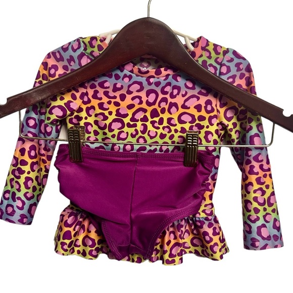 Cat & Jack 2T Animal Print Swimsuit - Picture 1 of 6